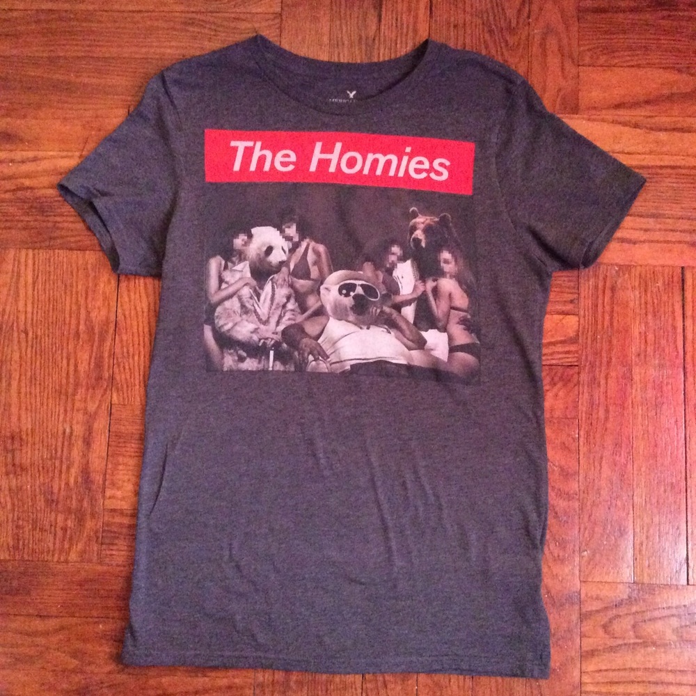 American Eagle “The Homies” Tee